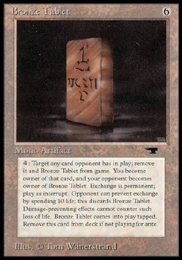 Tablilla de bronce