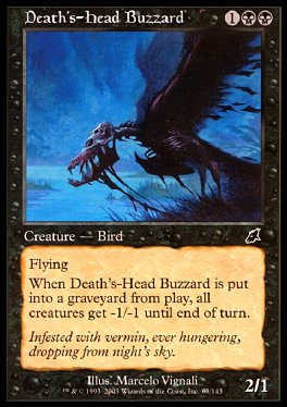 Death's-Head Buzzard