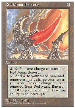 Red Mana Battery