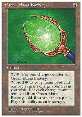 Green Mana Battery