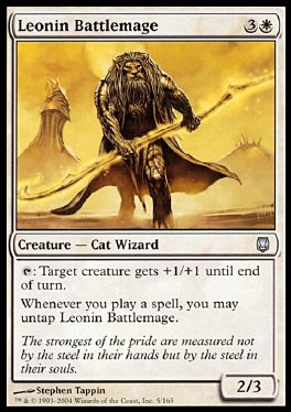 Leonin Battlemage