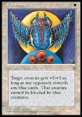 Blue Scarab