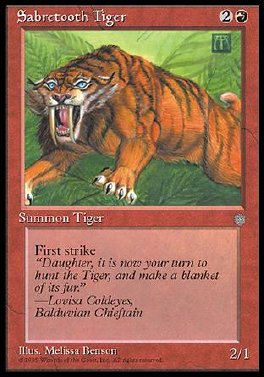 Sabretooth Tiger