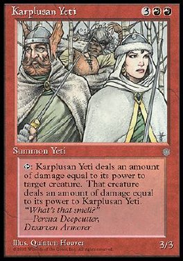 Yeti karplusano