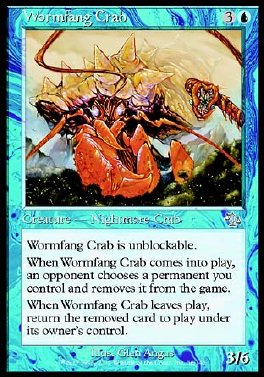 Wormfang Crab