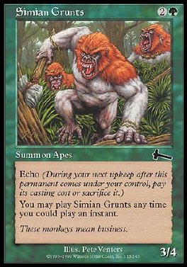 Simian Grunts