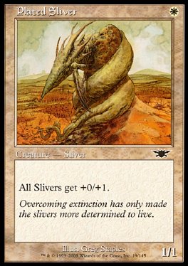 Plated Sliver