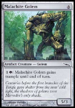 Golem de malaquita