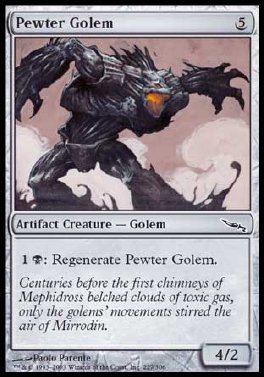 Golem de peltre