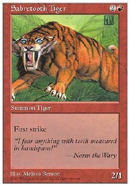 Sabretooth Tiger