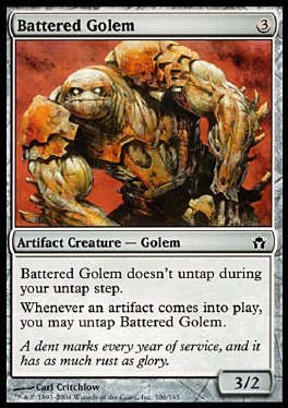 Golem maltratado