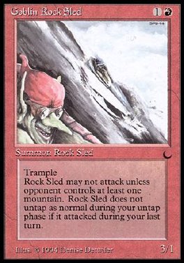 Goblin Rock Sled