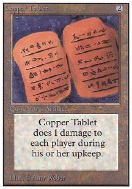 Copper Tablet