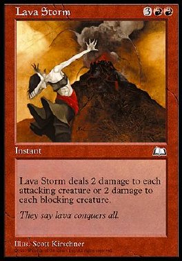 Tormenta de lava