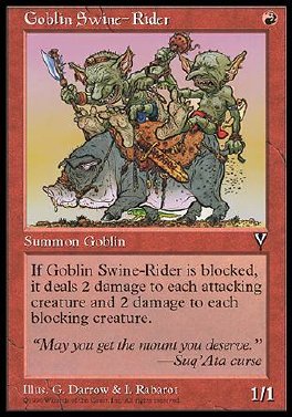 Goblin Swine-Rider